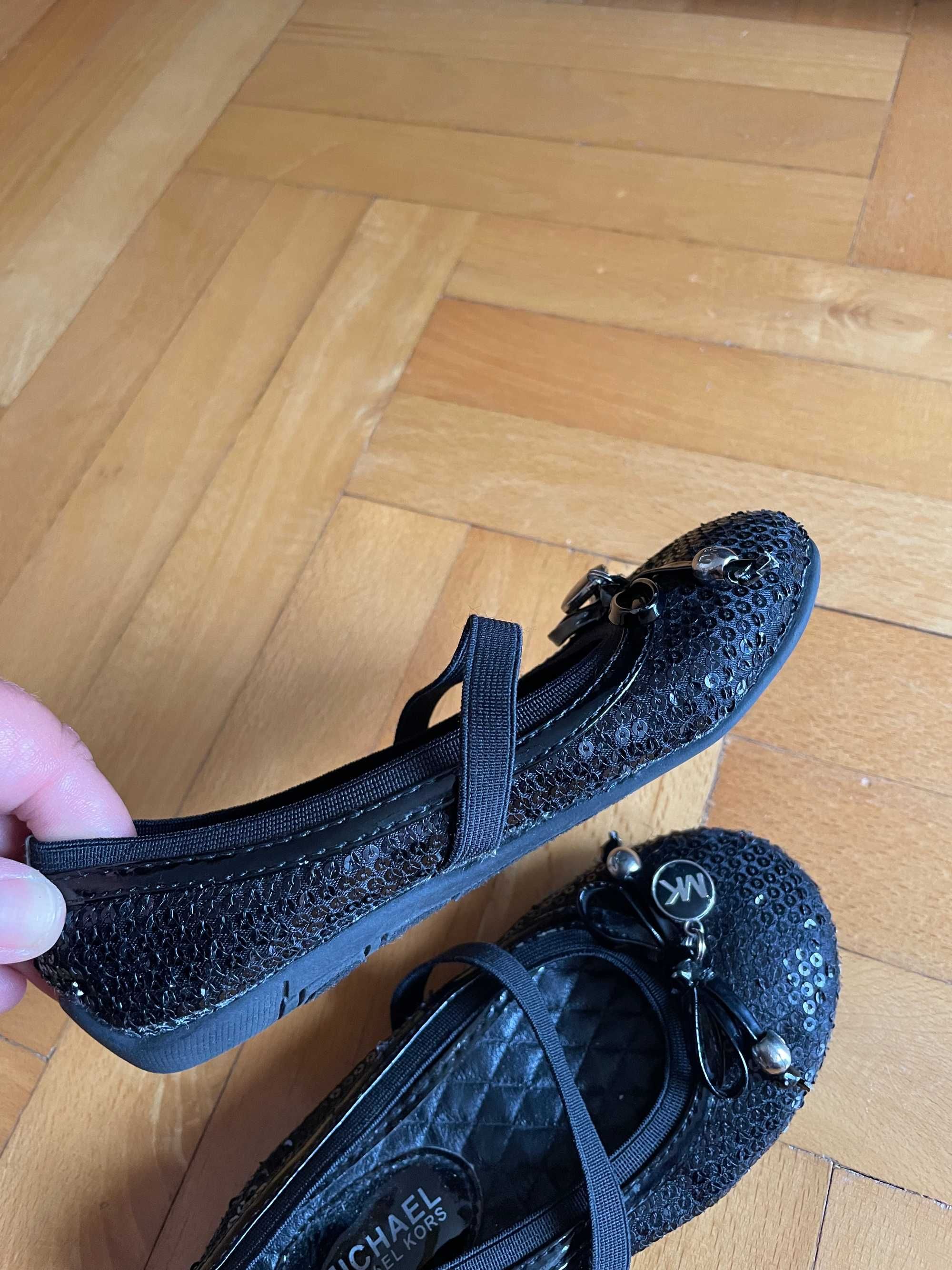 Balerinki Michael Kors dla dziewczynki baleriny MK rozm. 27