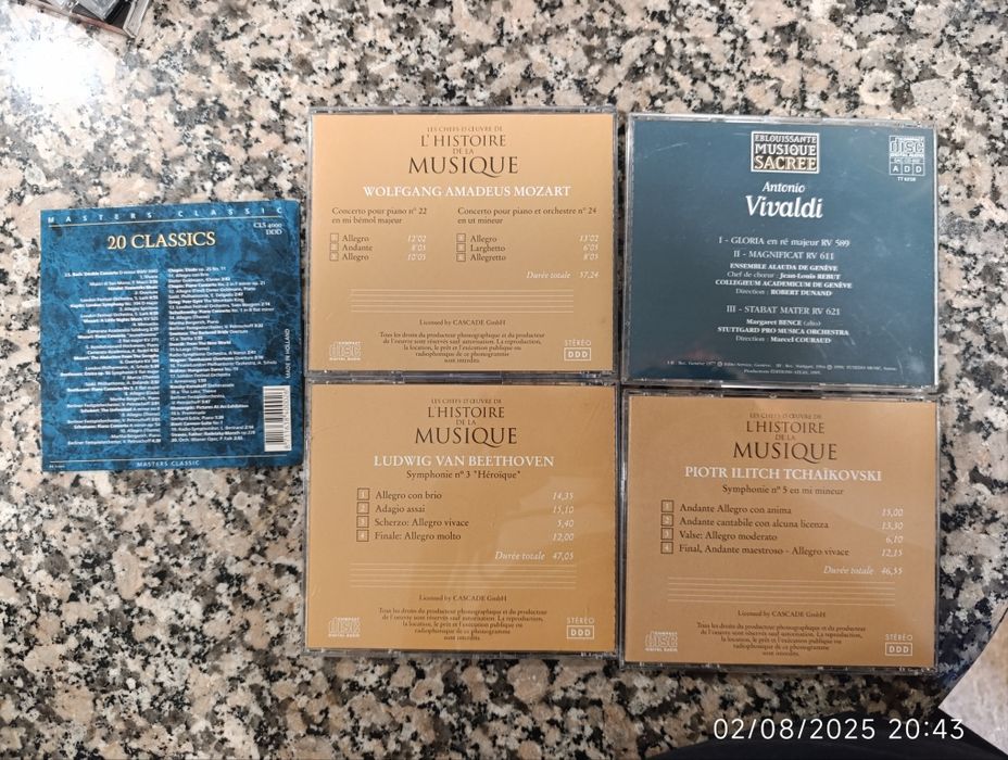 CDs de música clássica