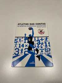 Livro Os atletas das contas - 50 desafios matemáticos desportivos