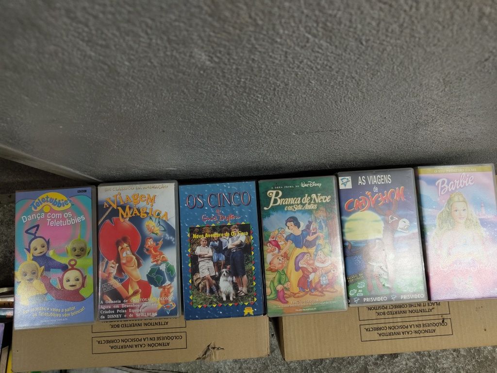 Cassetes VHS Infantil