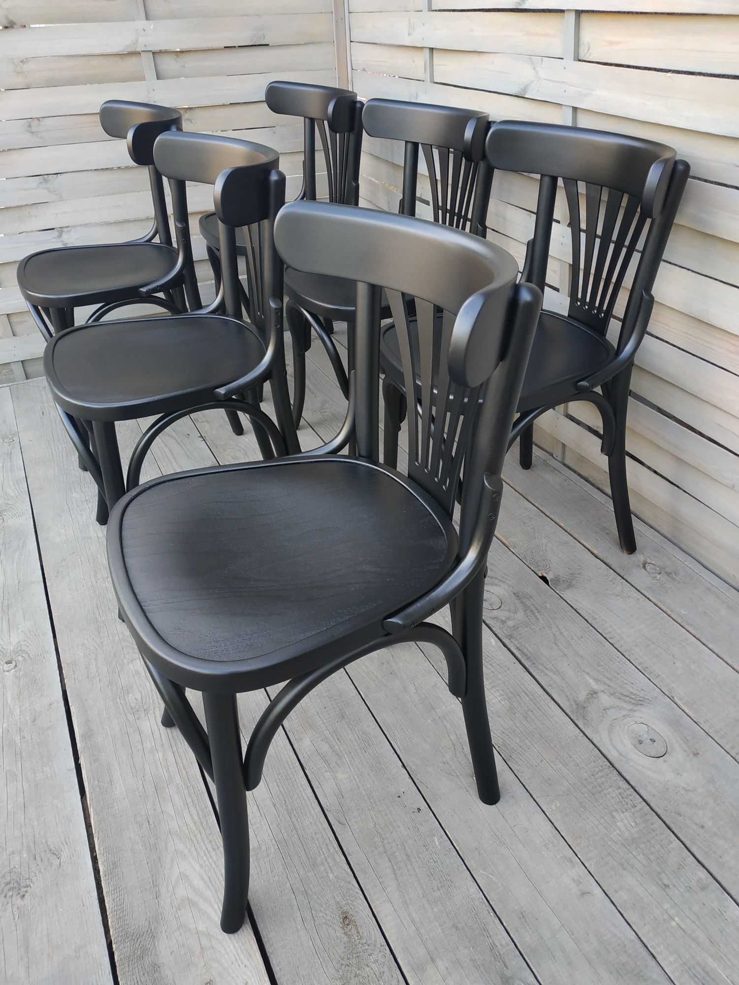 Krzesła Vintage Loft Thonet po renowacji 30szt.