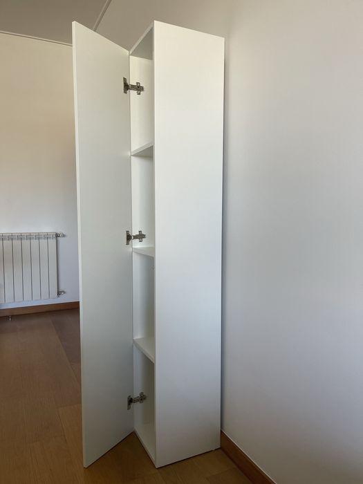 Movel lacado branco brilhante com porta (novo) - Reservado