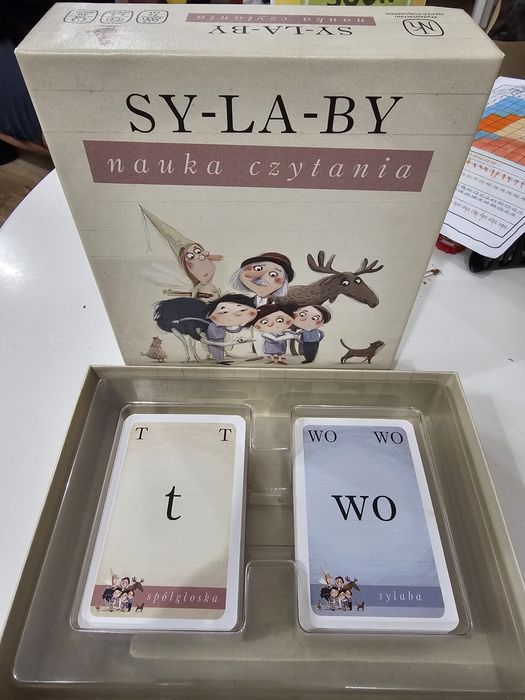 Gra w sylaby. Nauka czytania