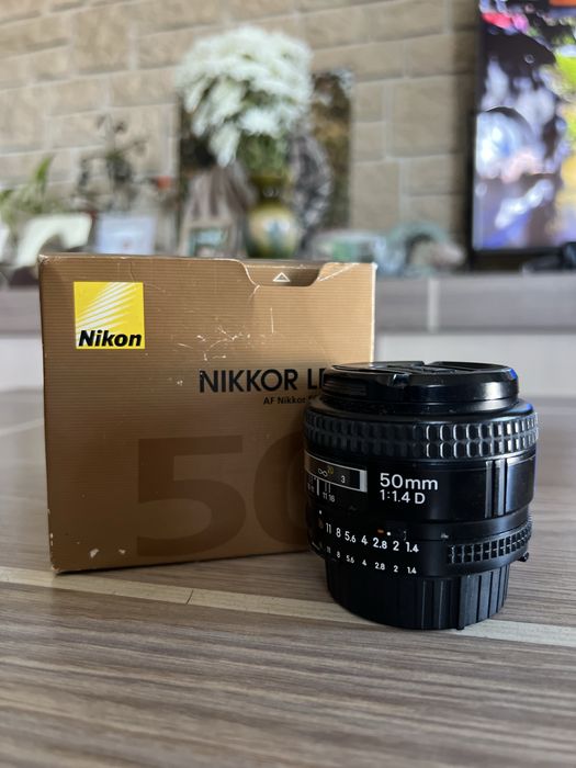 Обʼєктив Nikkor 50mm/1.4 d