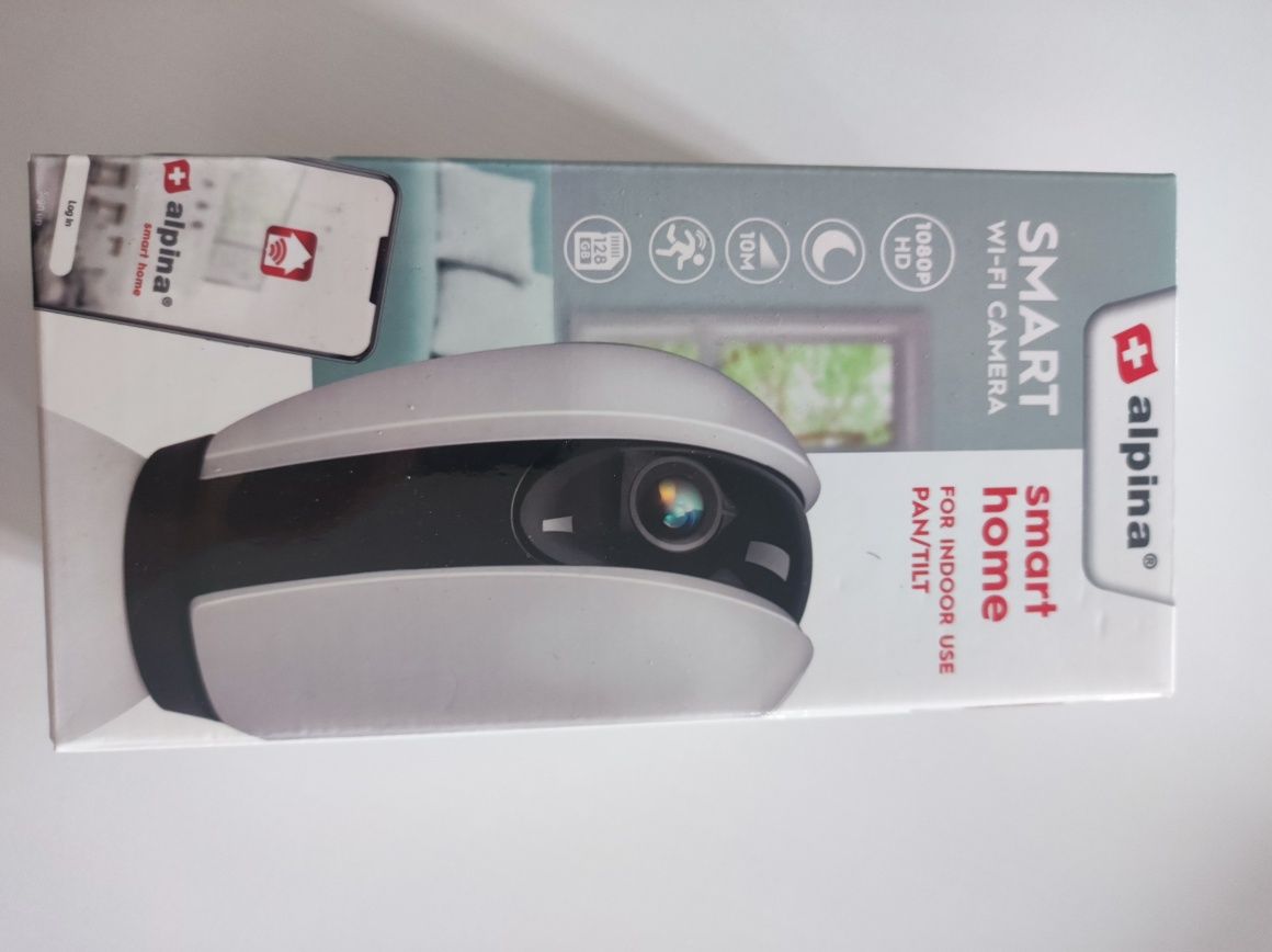 Inteligentna kamera wewnętrzna Alpina Smart home