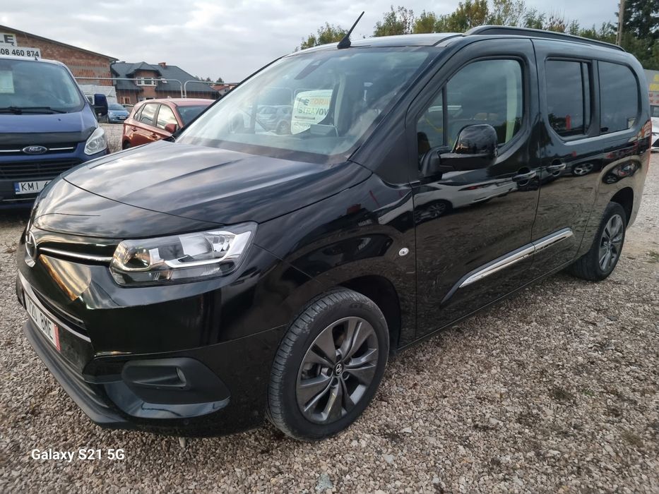 Toyota Proace City Verso 2 x PROACE LONG 7 OSÓB I Wersja pod wózek inwalidzki