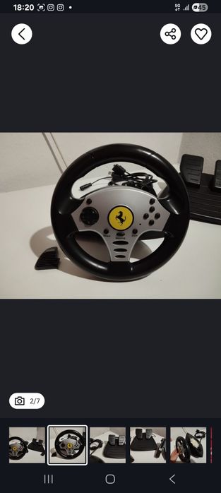 Volante Ferrari PC/PS3/PS2/Nintendo