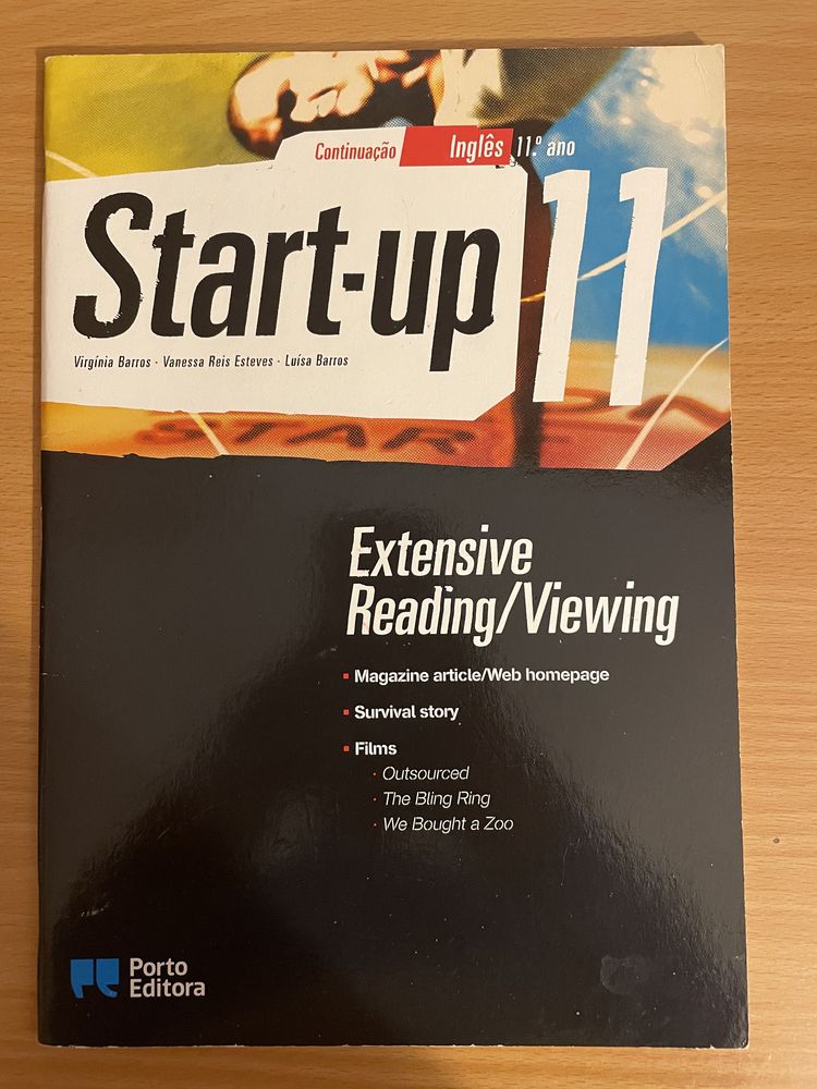 Livro Start-up 11° ano inglês