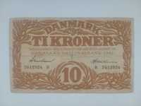 Banknot Dania - 10 koron z 1942 r.