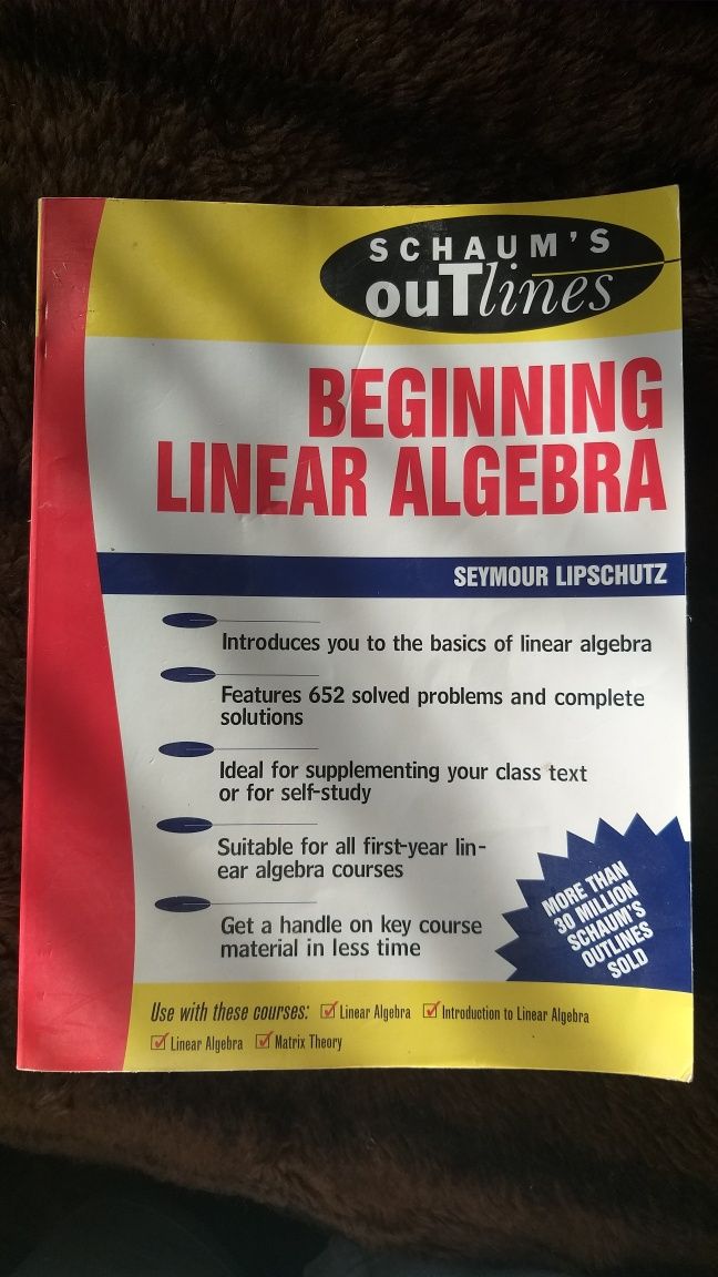 Livros de Álgebra linear (Vendo em conjunto)