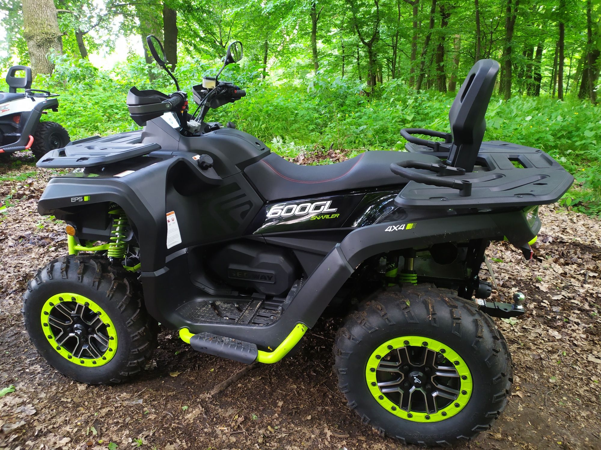 NEW 2024 EFI-CVT-EPS-ATV SEGWAY Snarler 600 AT6L FULL Equipped Black