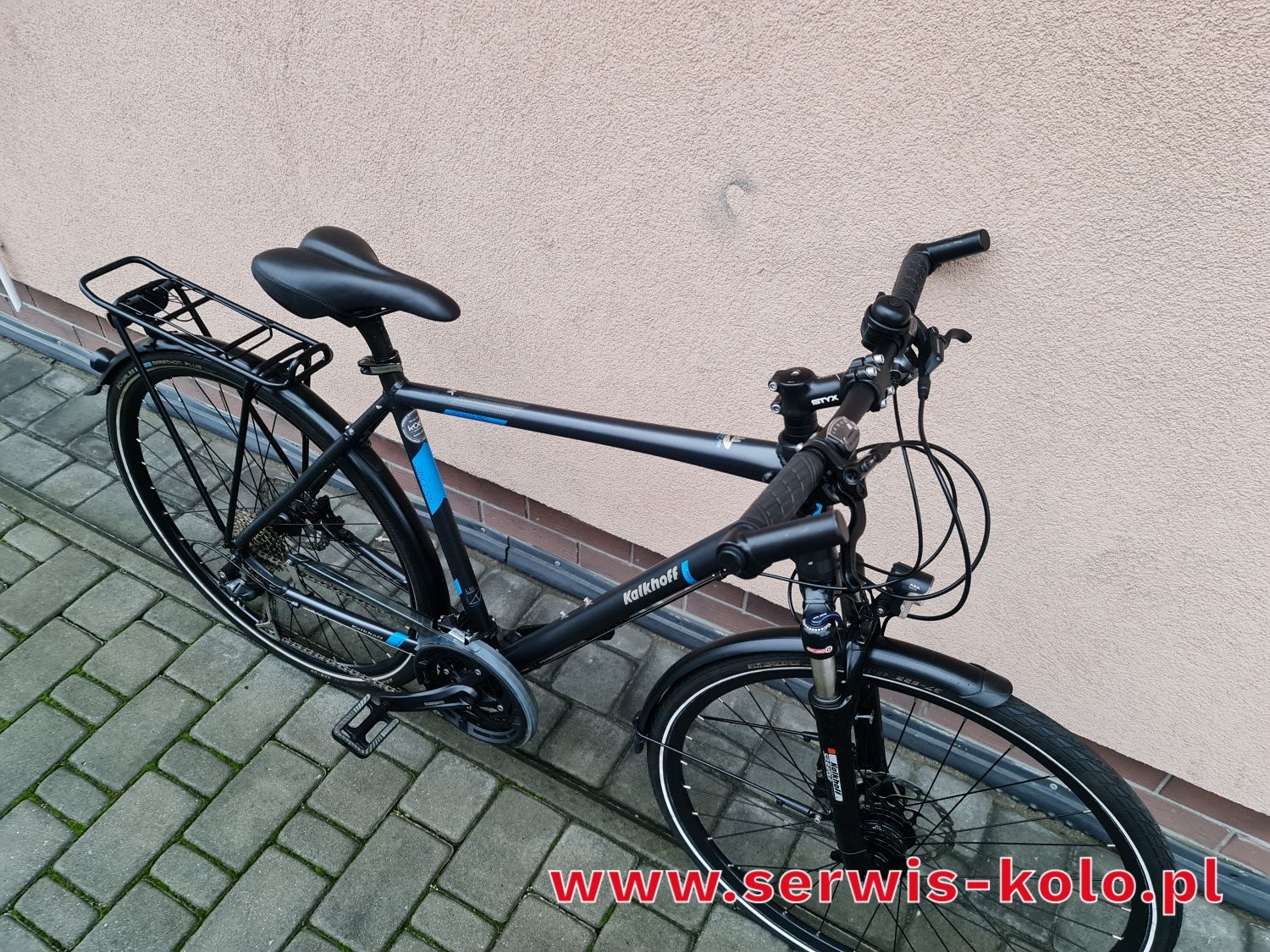 Rower męski trekkingowy KALKHOFF koła 28 SHIMANO DEORE aluminium wysył