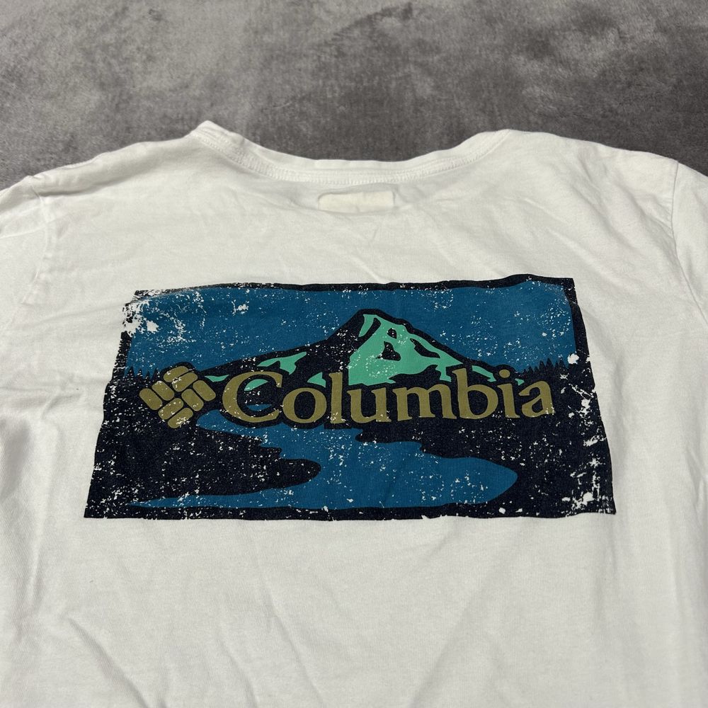 Koszulka Columbia big logo print spellout