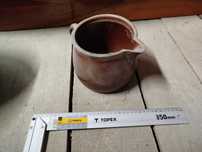 Zabytkowe naczynia gliniane ceramiczne miski i wazy