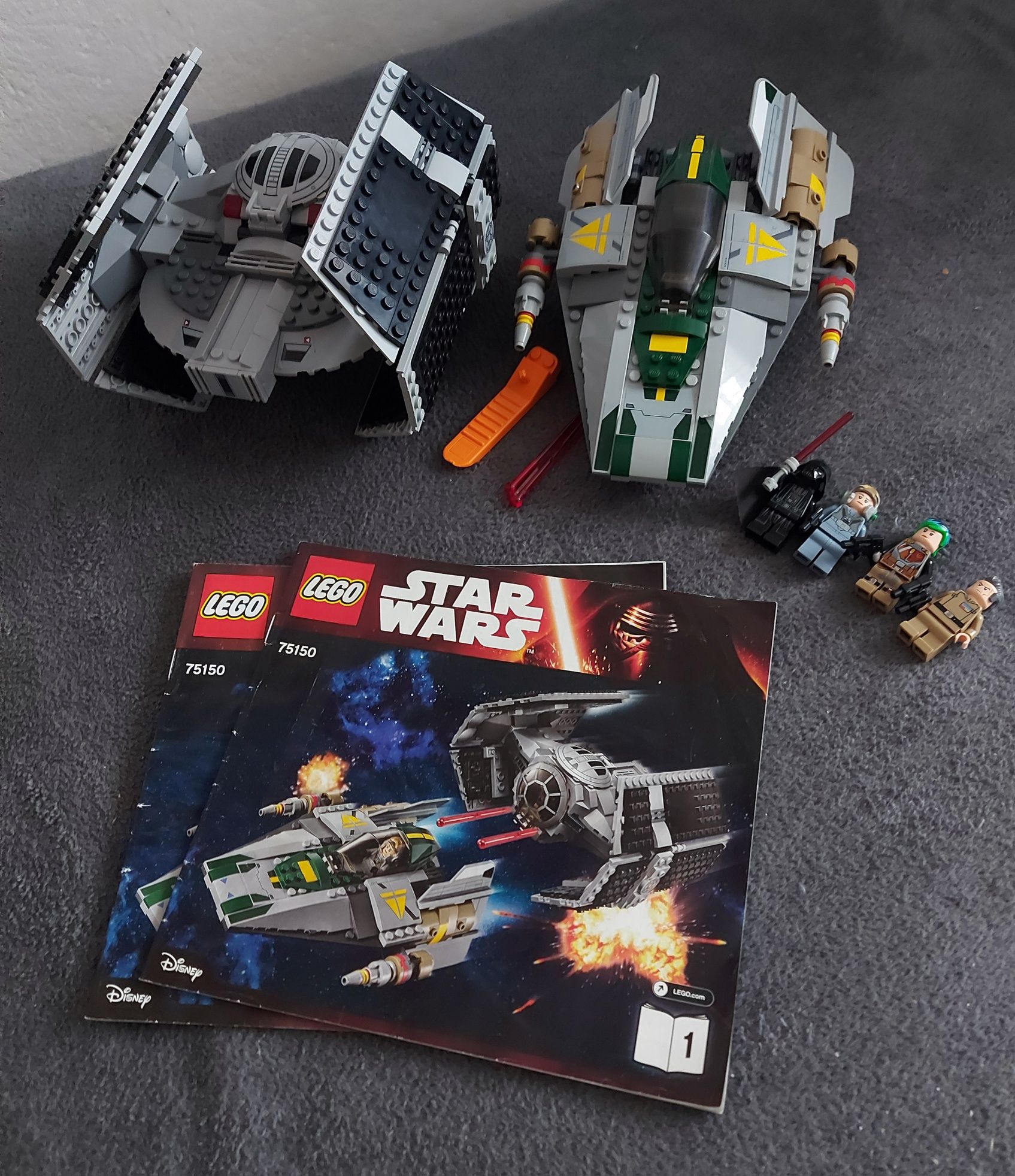 Lego Star Wars 75150 Advanxed kontra A -Wing