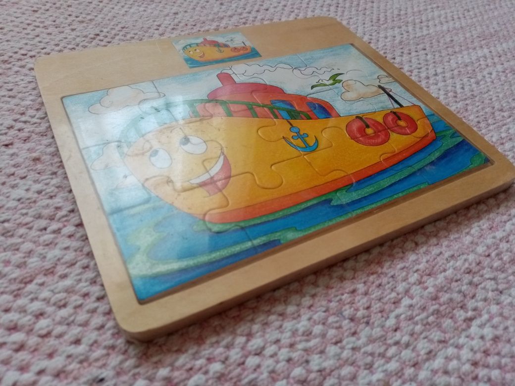 Puzzle em madeira