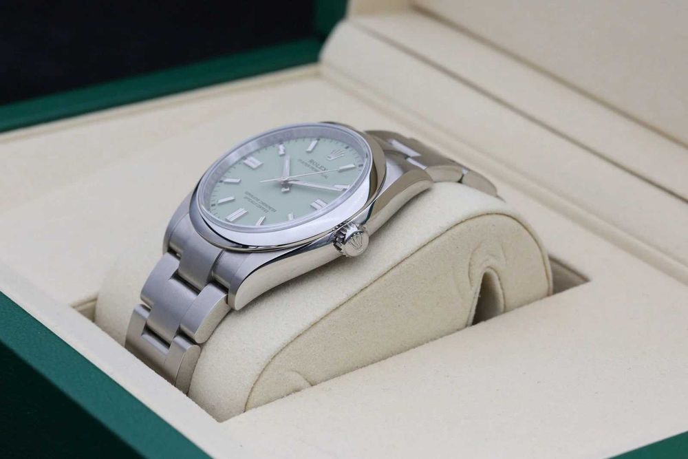 Rolex 124200 Pistachio 34mm Nowy 2025r.