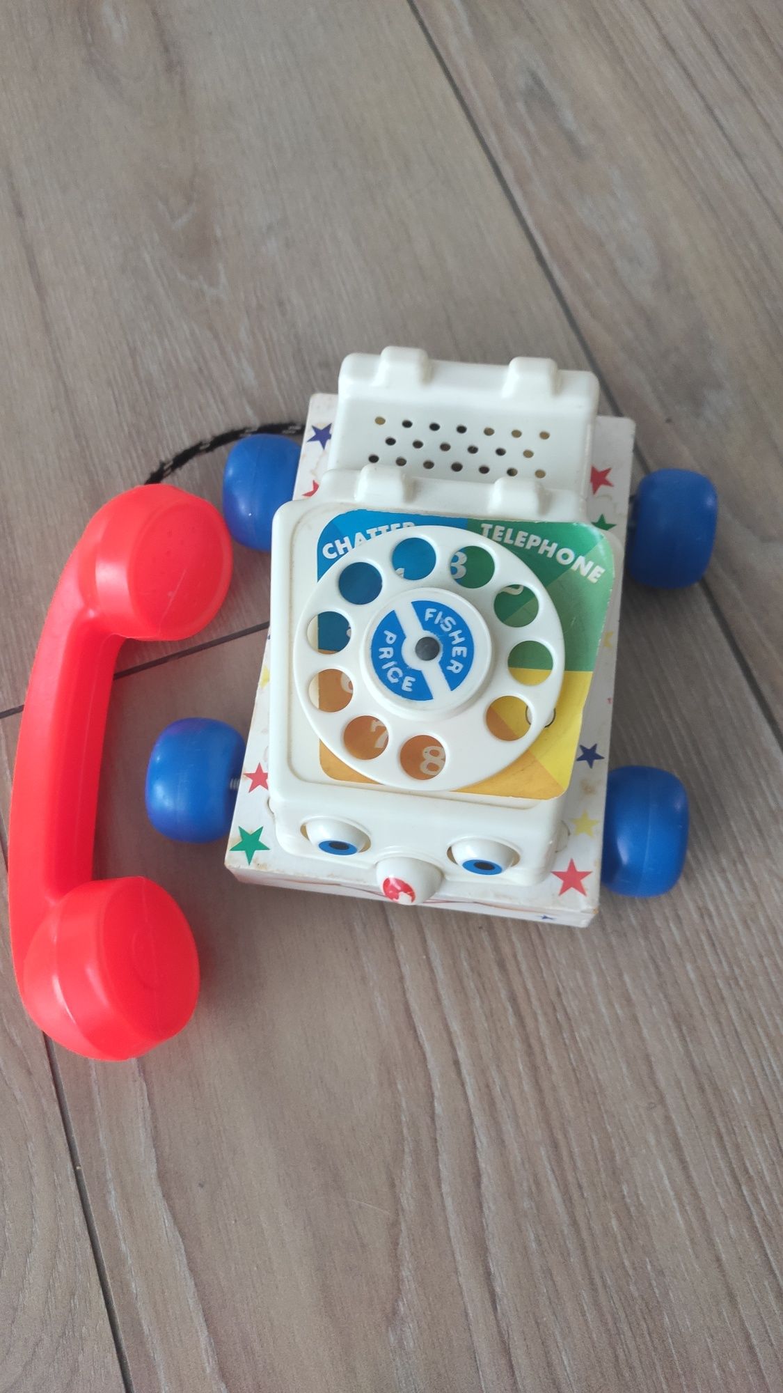 Kolekcjonerski Fisher Price telefon 1961