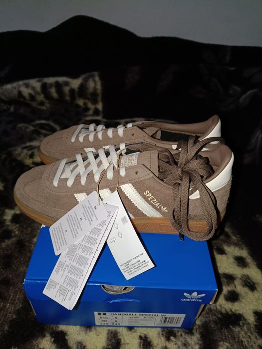 Adidas Handball Spezial W brązowe