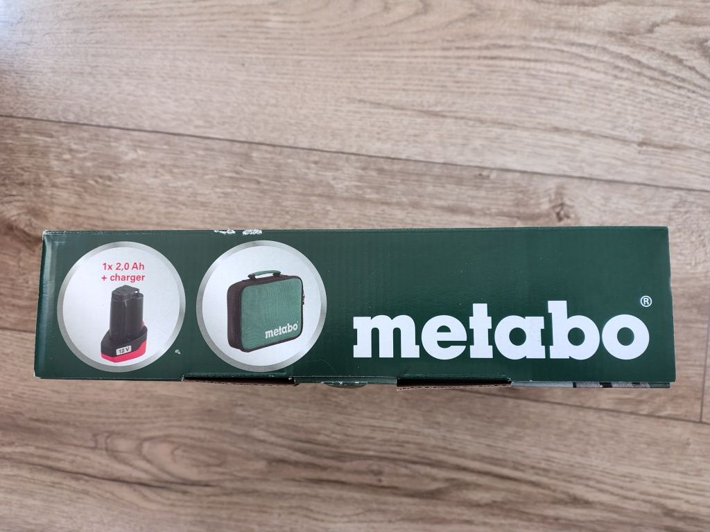 Wiertarko-wkrętarka Metabo PowerMaxx BS

2 akumulatory 2.0 Ah