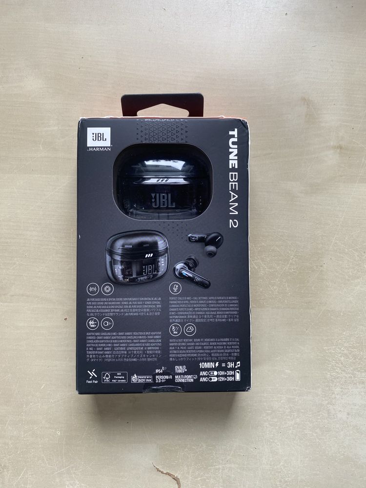 JBL tune beam 2 ghost edition (nowe, nieotwarte)