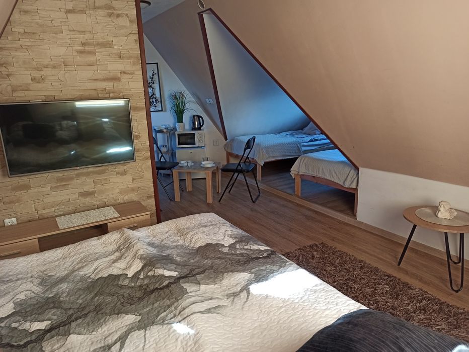 Pokój studio w centrum, widok  na Giewont 300 metrów do Krupówek