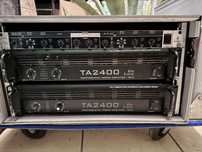 Końcówki mocy, Wzmacniacz t.amp TA2400.+ Crossover + case komplet