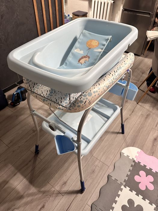 пеленальний столик з ванночкою Chicco Cuddle & Bubble