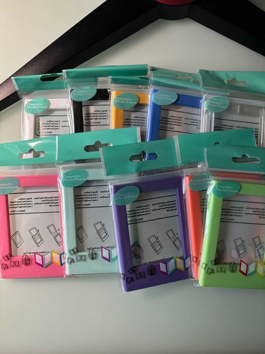 Molduras magnéticas coloridas para frigorífico