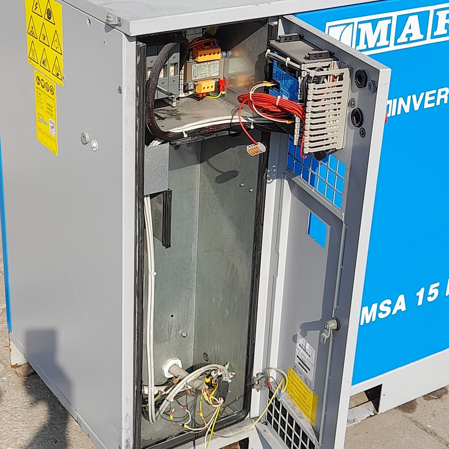 Sprężarka śrubowa MARK MSA 15 IVR 15kw 2.2m³/min 8 bar Atlas Copco