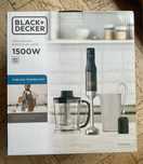 Blender ręczny Black+Decker 1500W czarny BXHBA1501E