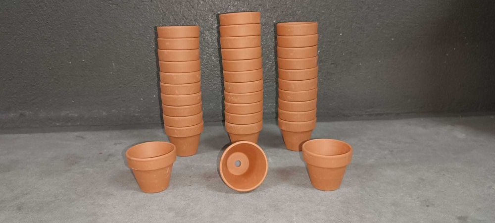 Mini Vaso em barro - 34 unidades