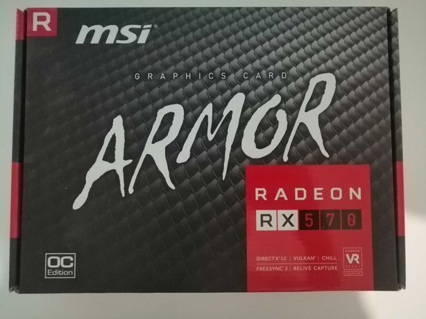 Karta graficzna MSI Radeon RX 570 ARMOR OC 8GB GDDR5