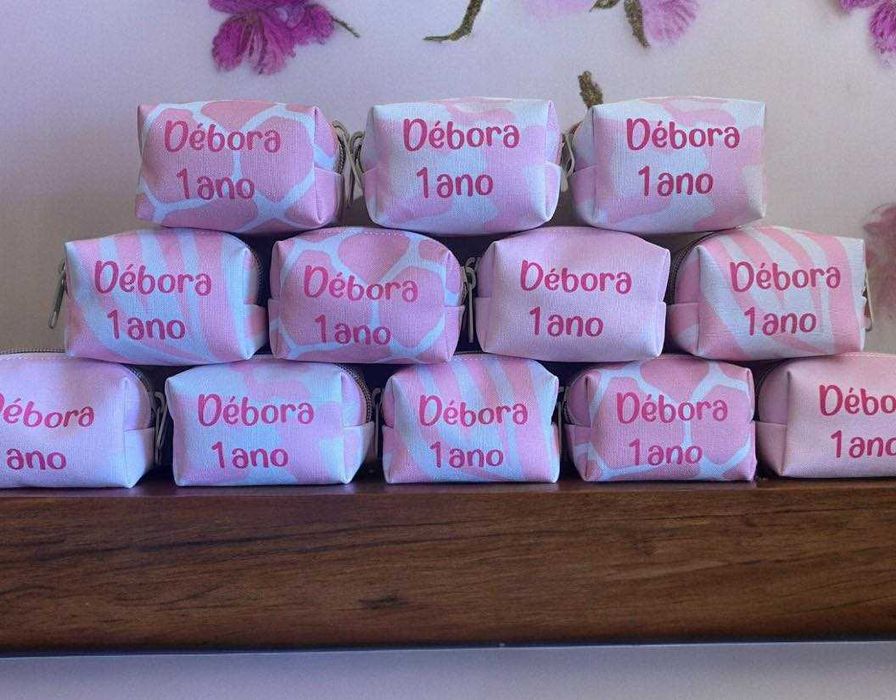 Porta Moedas Box - Lembrancinhas de Aniversário