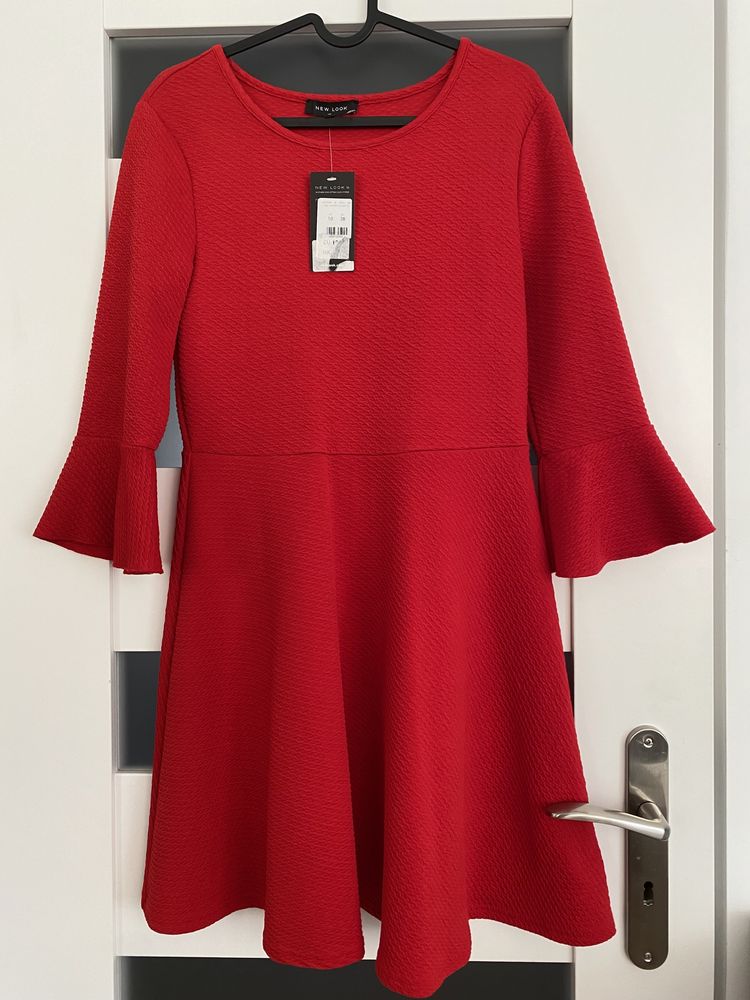 Czerwona sukienka new look r. 38