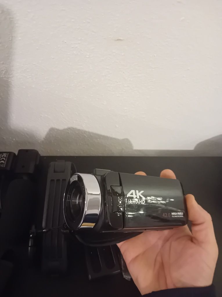 Camera de filmar 4k + Lcd 32 polegadas