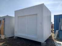 Pawilon handlowy kontener z roletami 10,5 m2