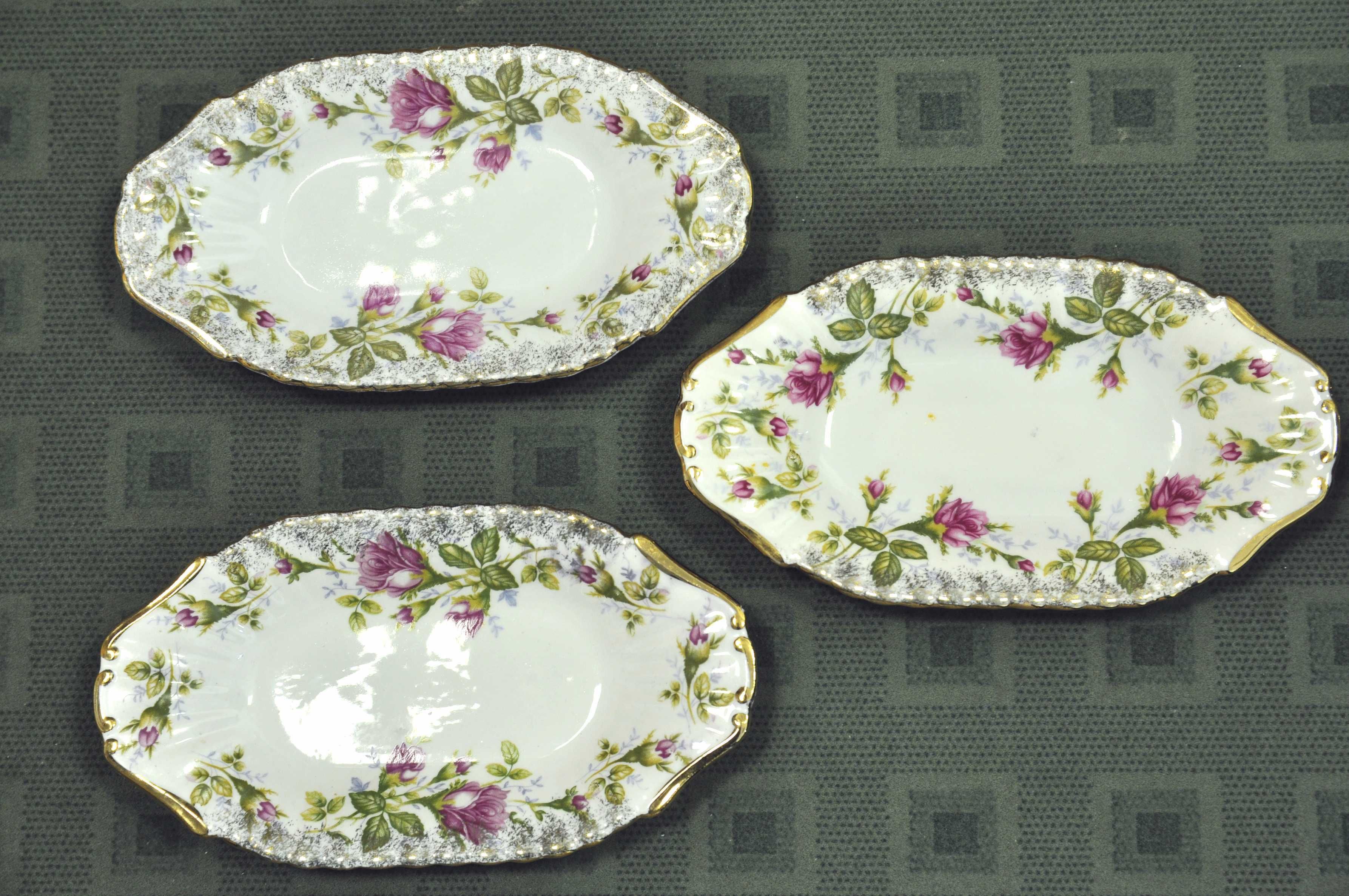 Śledziówki półmiski Iwona Chodzież PRL polska porcelana Vintage retro