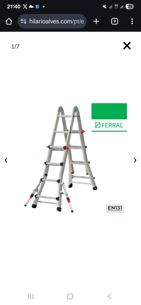 escadote articulado