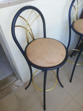 Cadeiras de balcão café