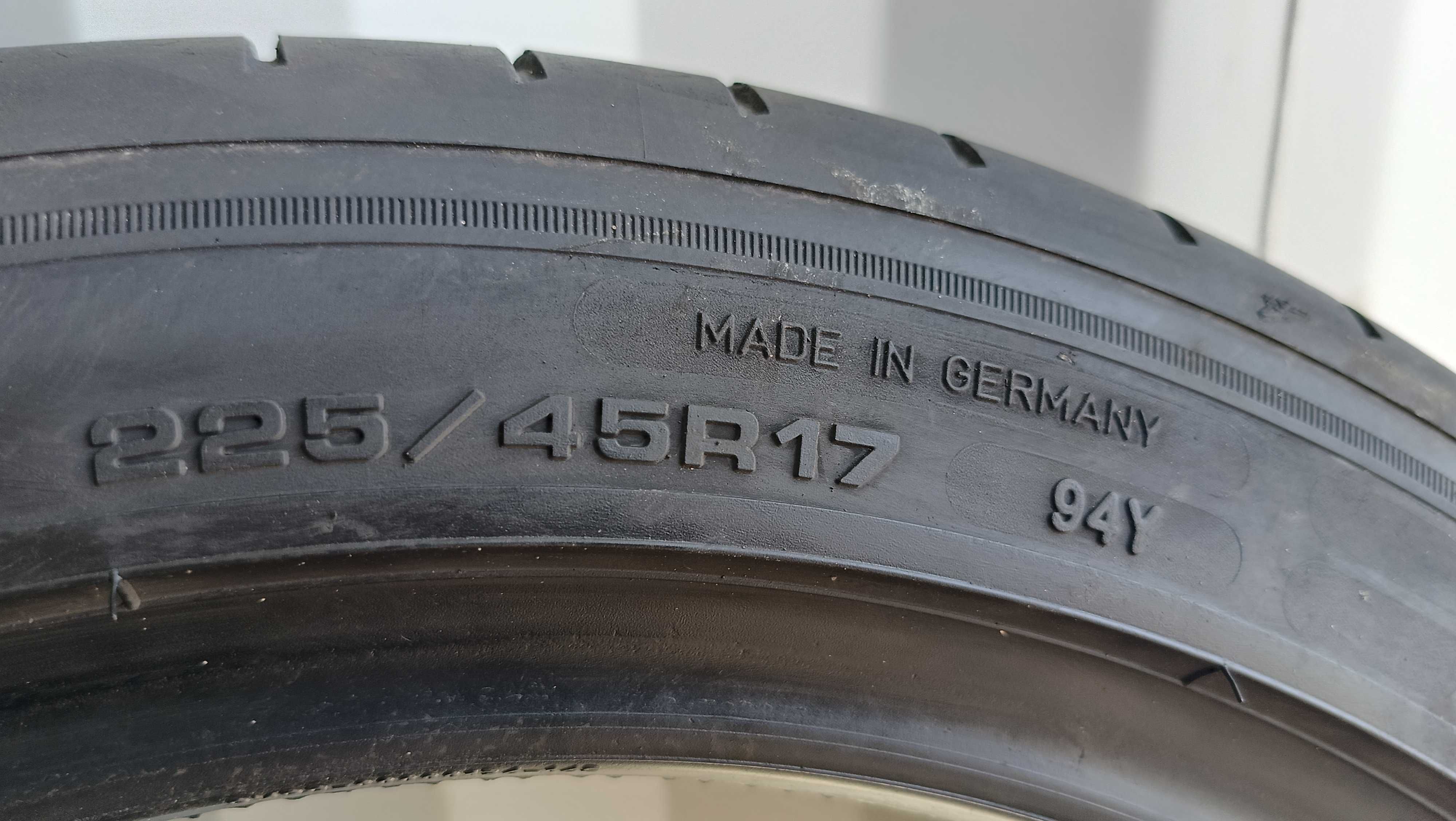 4X 225/45R17 94Y GOODYEAR F1 as6