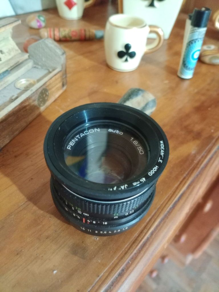 Lente Pentacon auto 1.8/50 Tamron