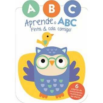 Aprende o Abc/ Aprende o 1 2 3 - Pinta & cola comigo
