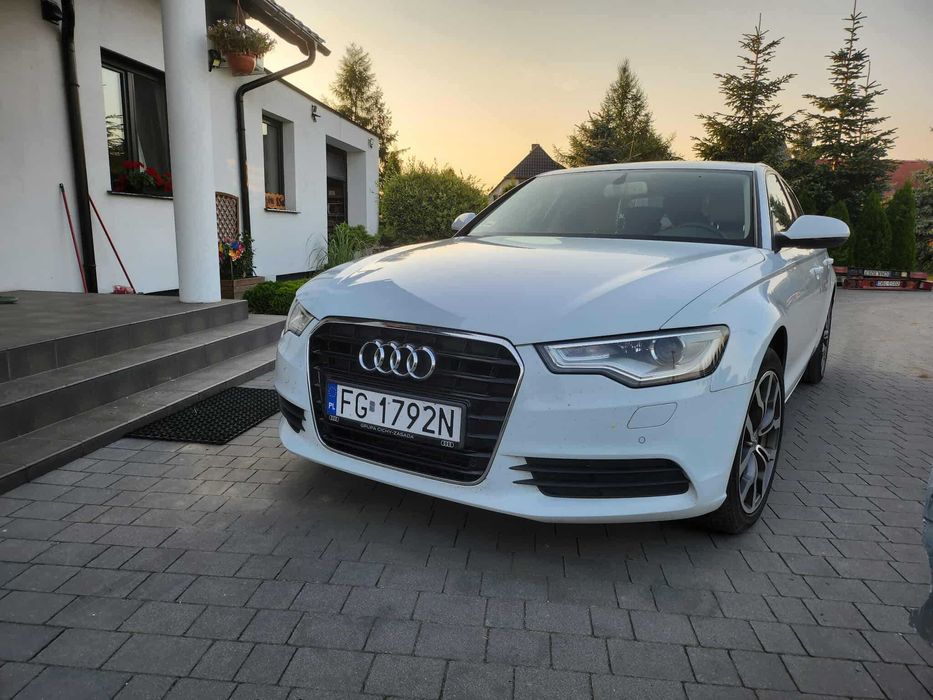 Audi a6 c7 2.0 sedan Biała Piękna 2012r zamiana