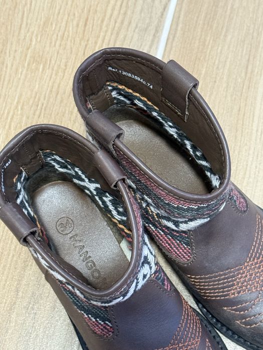 Ковбойки mango 33 розмір