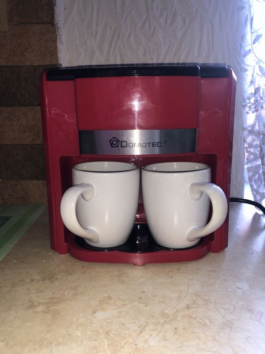 Кавоварка 2 в 1 з двома керамічними чашками