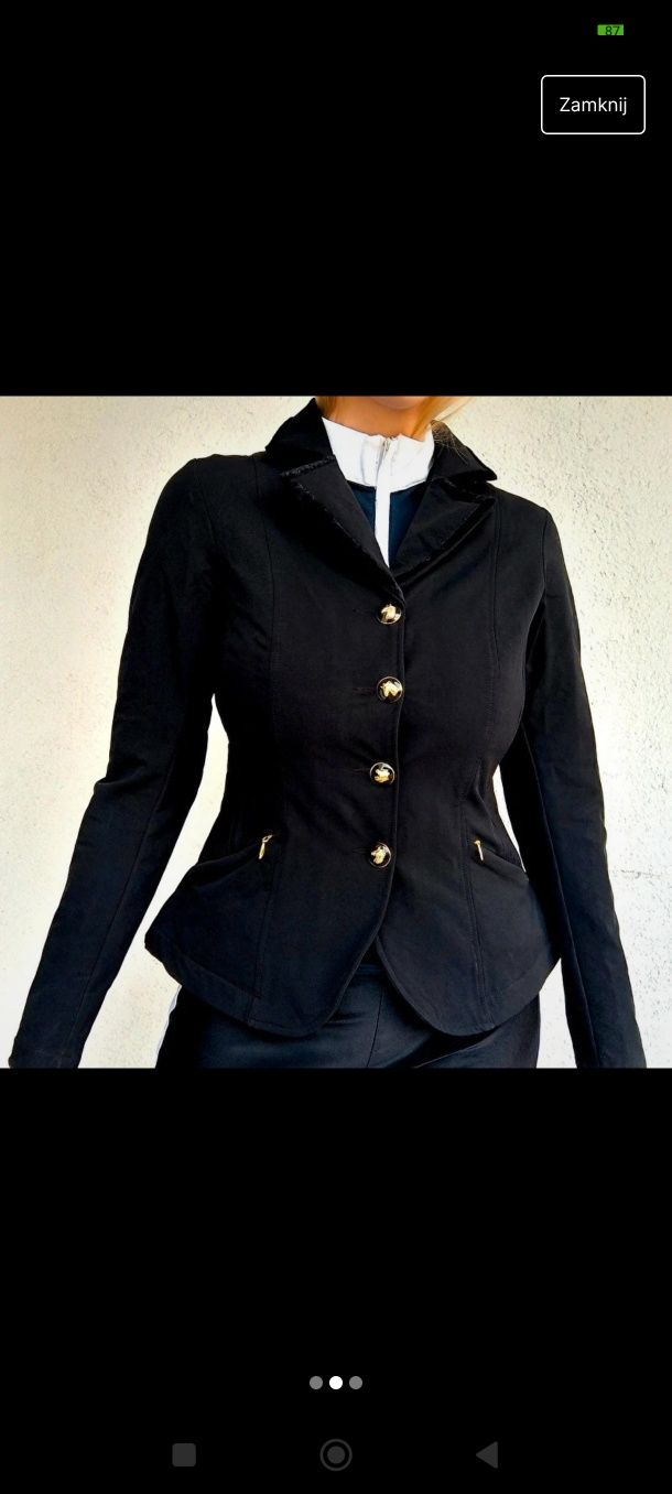 Frak jeździecki Jh collection 34 XS