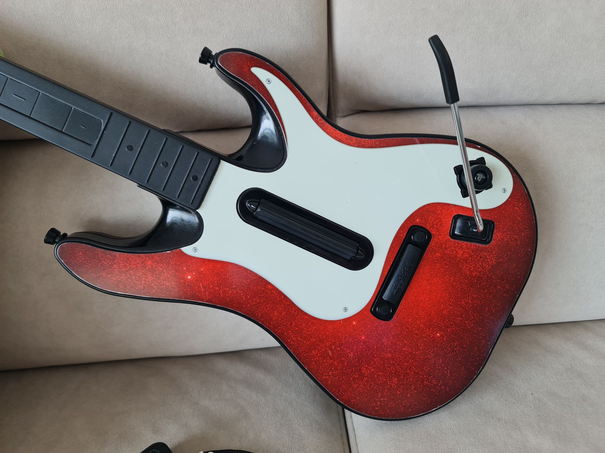 Gitara Guitar Hero PS3 PS4 PC bezprzewodowa z odbiornikiem