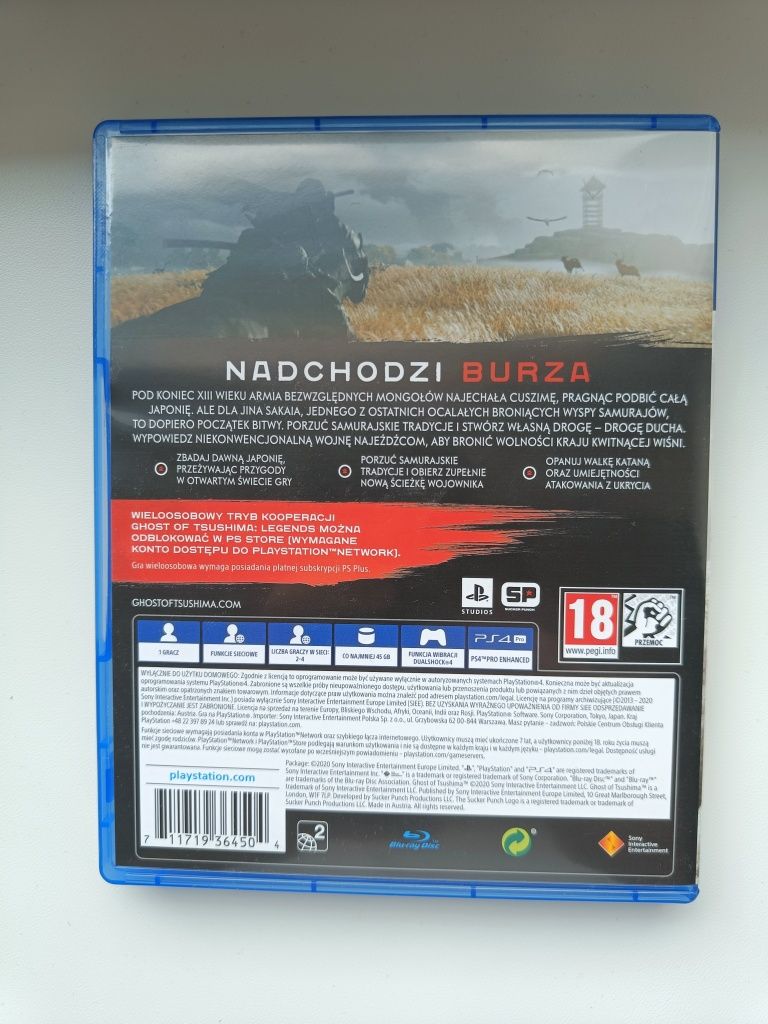 Gra Ghost of Tsushima PS4