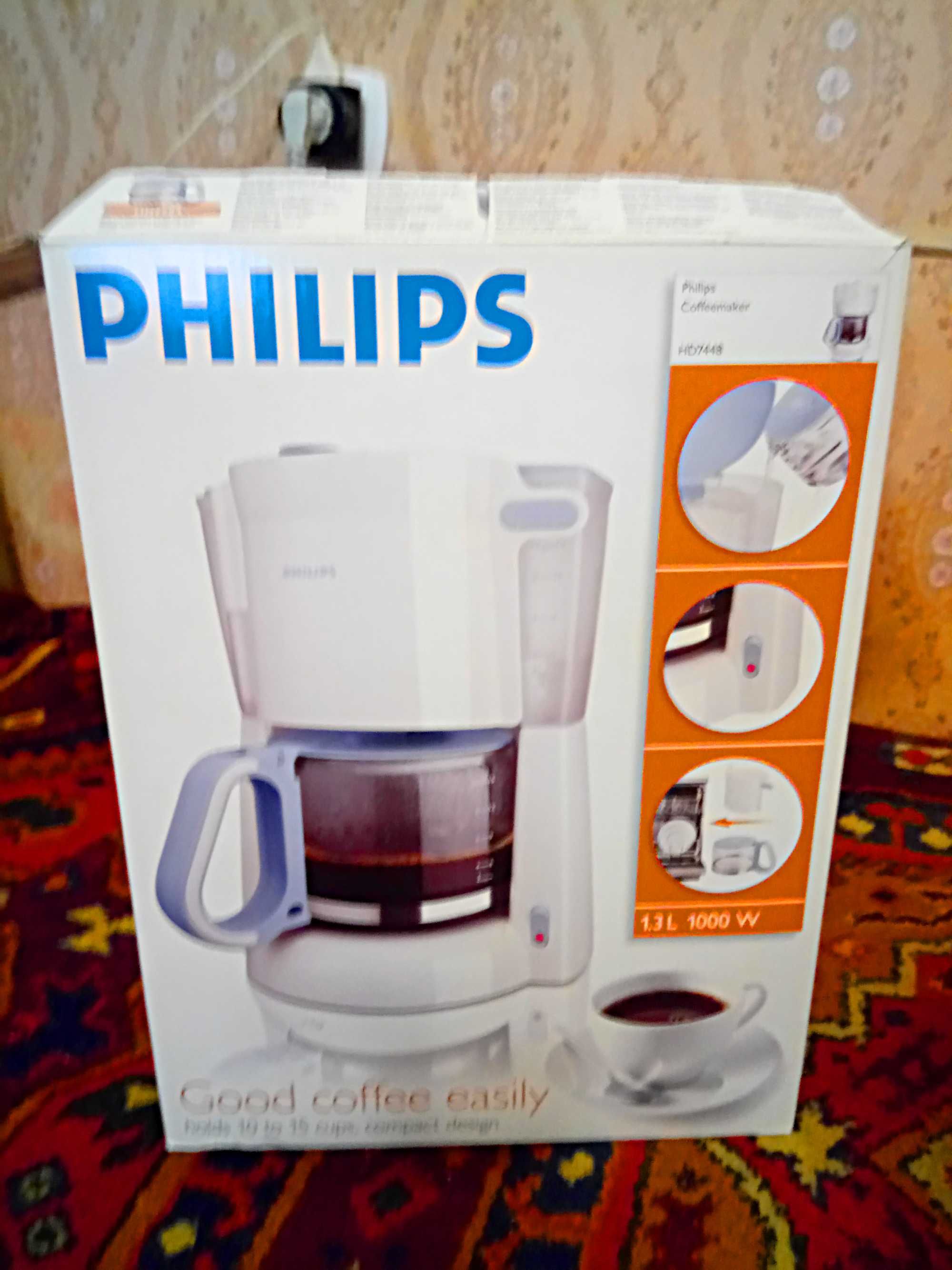 Кофеварка капельная Philips HD 7448